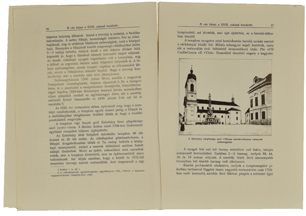 Kiadványainkról 01. – Dr. Lukcsics Pál – Dr. Pfeiffer János: A veszprémi püspöki vár a katolikus restauráció korában