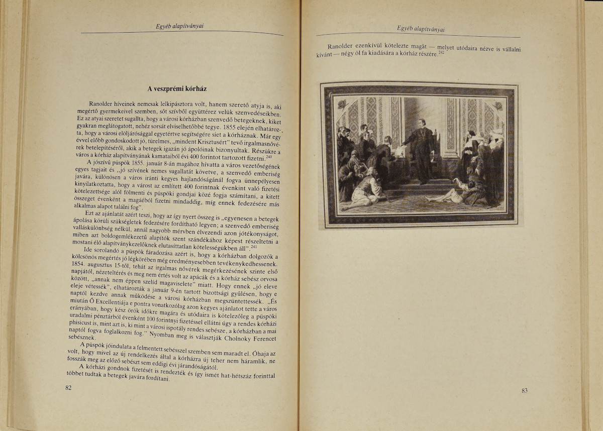 Takács Lajos: Ranolder János veszprémi püspök élete és munkássága (1806–1875)