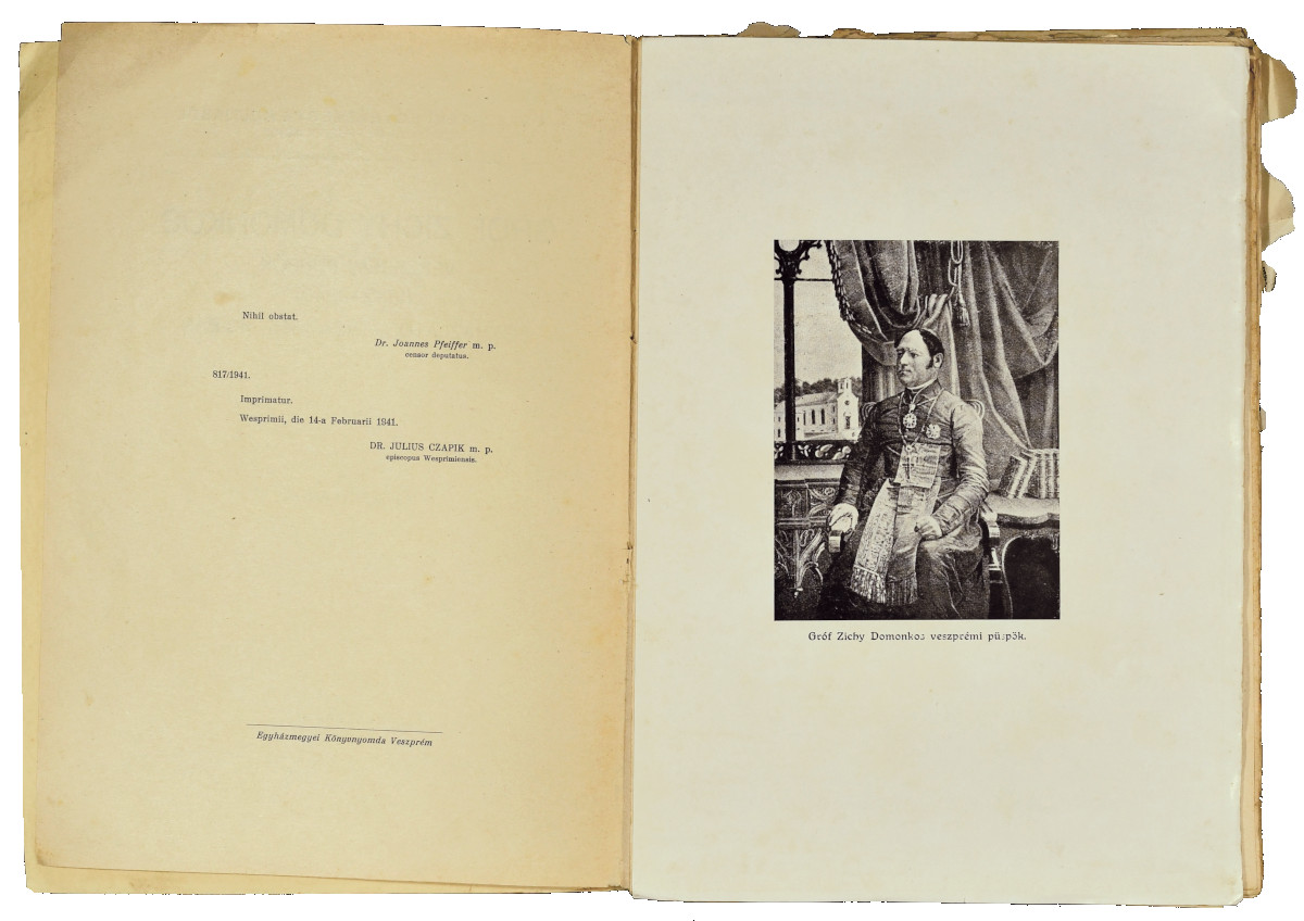 Gróf Zichy Domonkos veszprémi püspök egyházlátogatása 1845–1846-ban