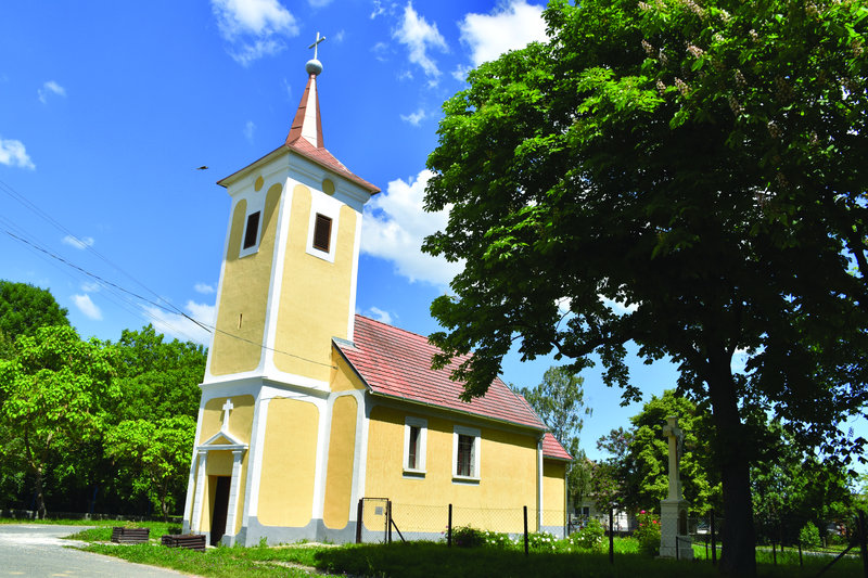 A templom délnyugatról