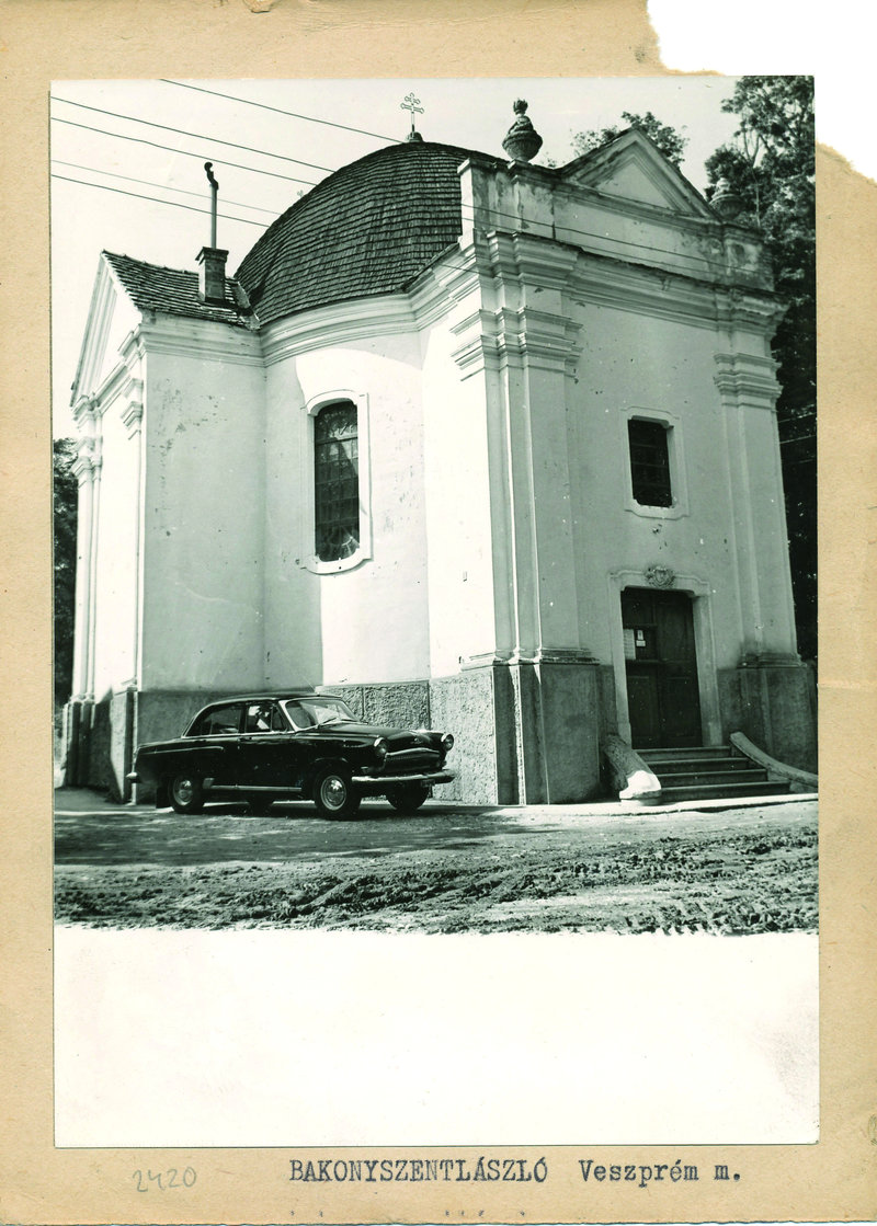 A templom az 1970-es évek elején