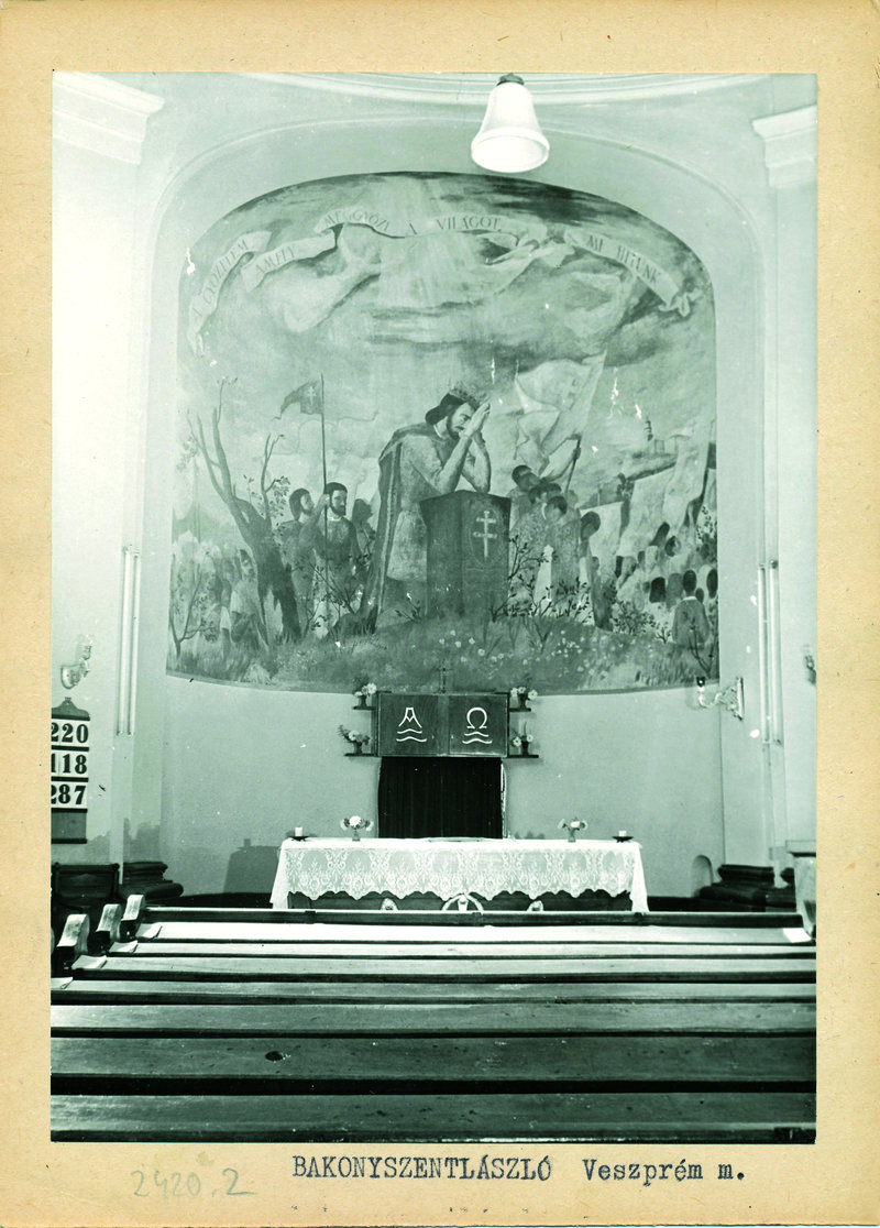 A Kiss György-féle szentély, 1960-as éve