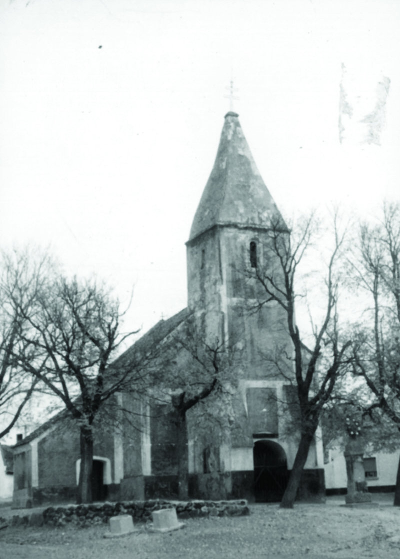 A templom az 1950-es évek elején