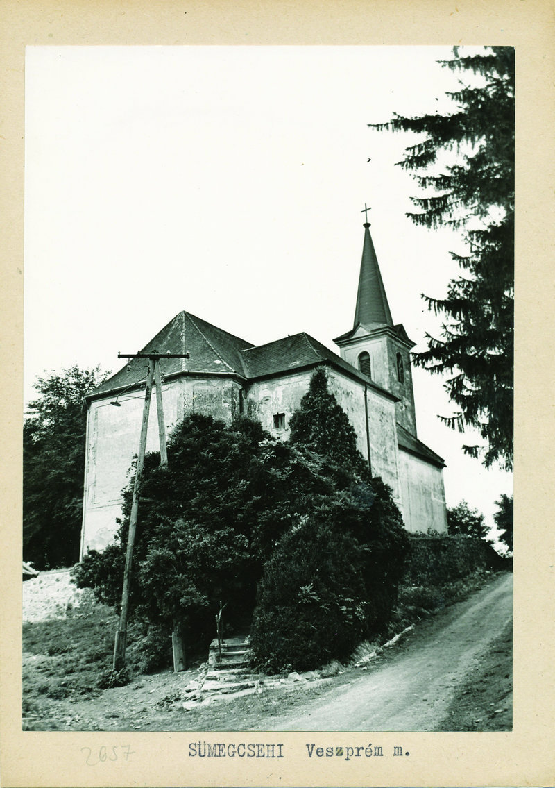 A templom az 1970-es évek elején